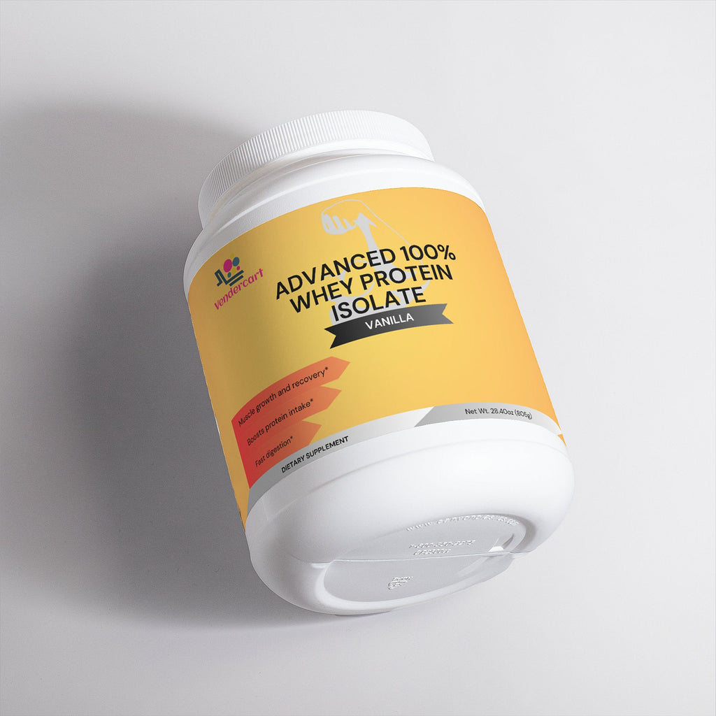 Advanced 100% Whey Protein Isolate (Vanilla)