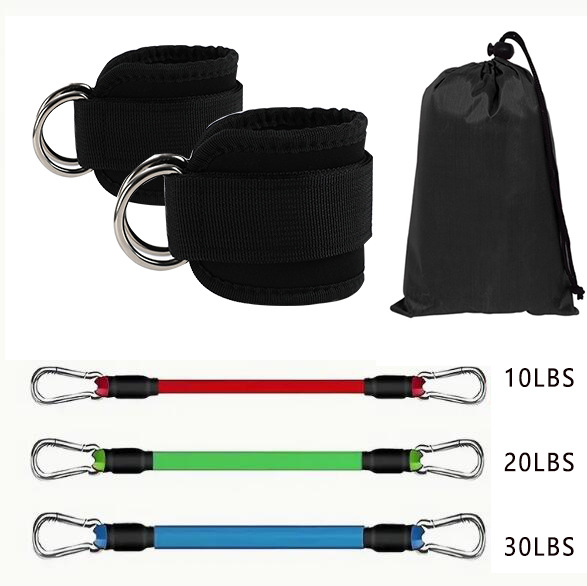 Tobillera Deportiva Banda Elástica Potenciador de Peso Soporte de Tobillo