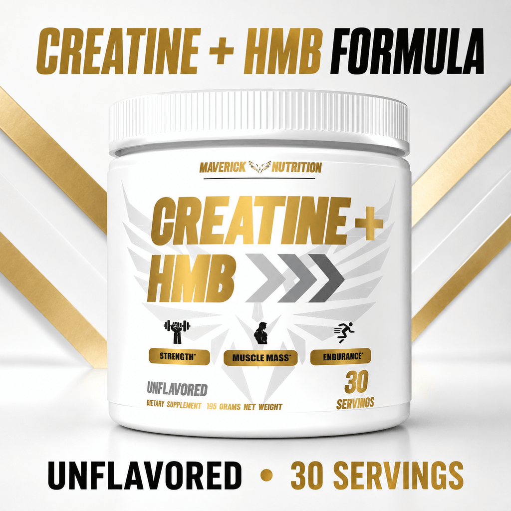 Maverick Creatine + HMB – creatine HMB formula, unflavored 30 servings