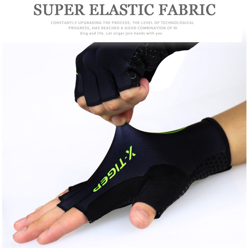 UV Protection Windproof Summer Cycling Gloves (Half Finger)