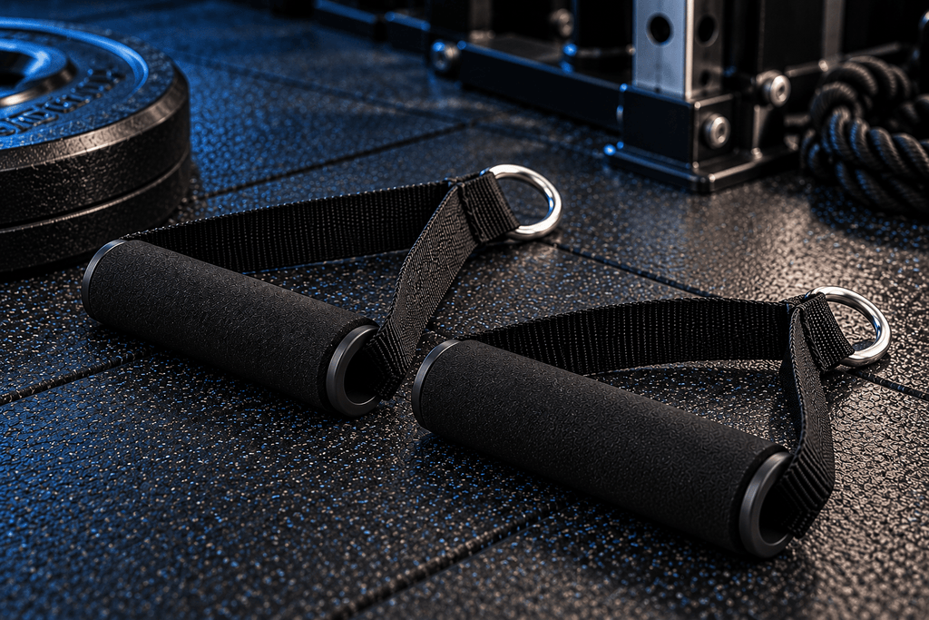 Cable Machine Handles - Foam Grip Pair - Eleva Labs