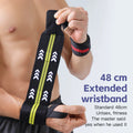 Athlete wrapping elastic wrist wrap – 48 cm extended wristband