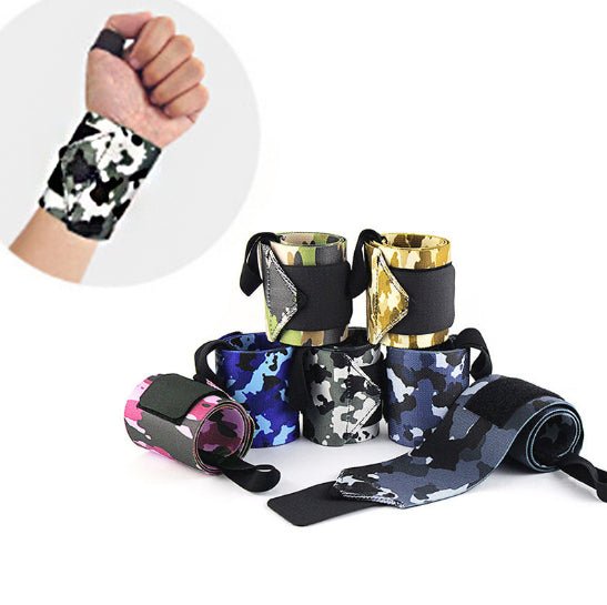 Camouflage wrist wraps – multiple patterns collection