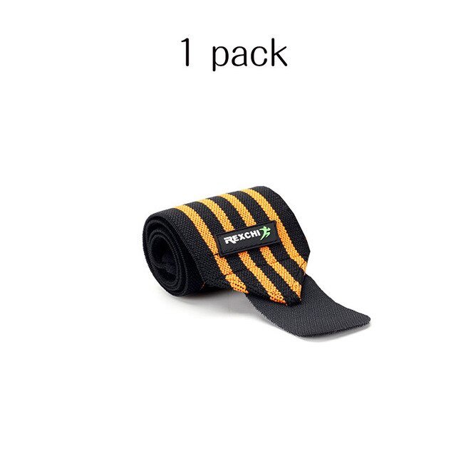 Rexchi wrist wrap – orange black, 1 pack