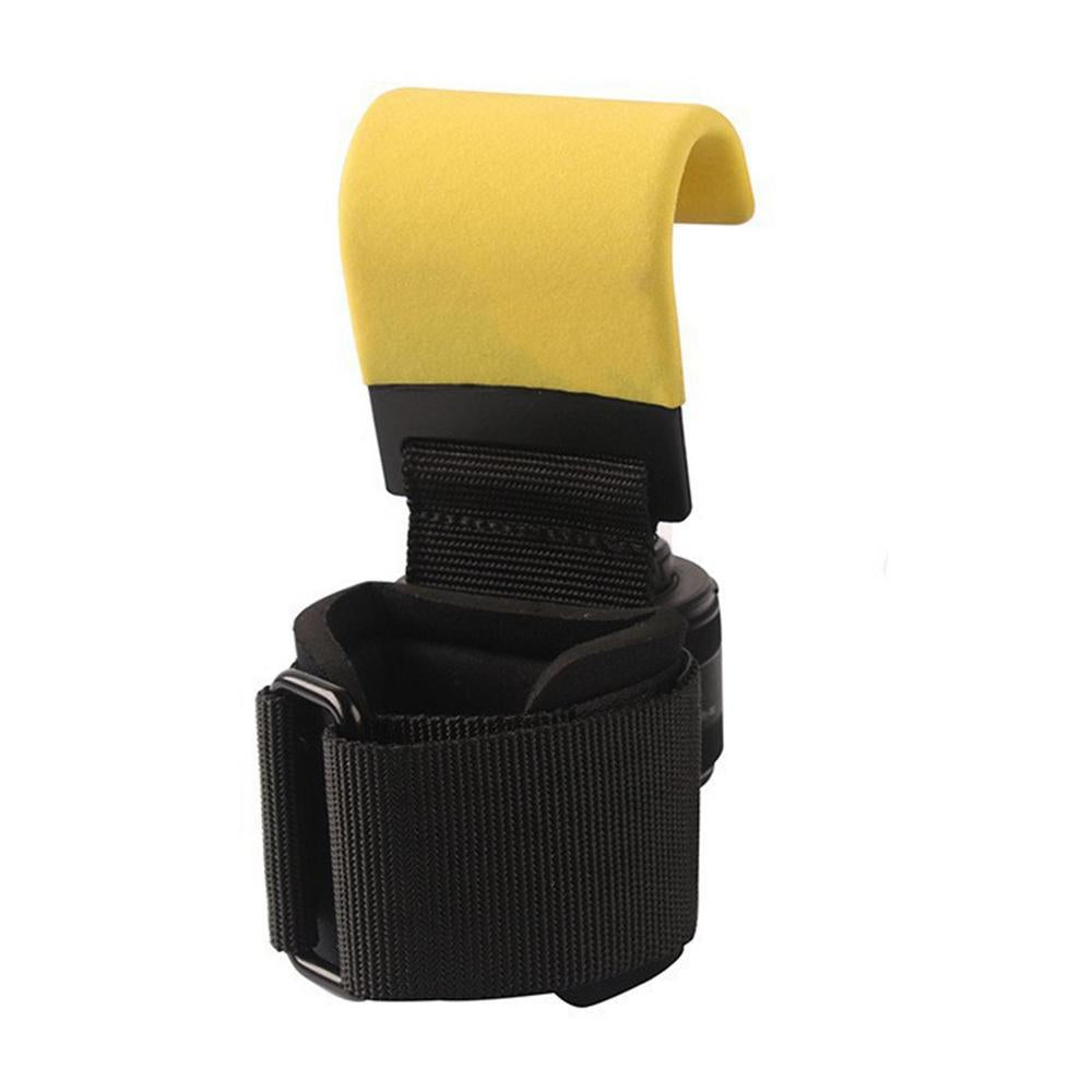 Fitness Weightlifting Gloves with Wrist Support, Pull-Up Hooks, Bar Training Equipment, Strength Training