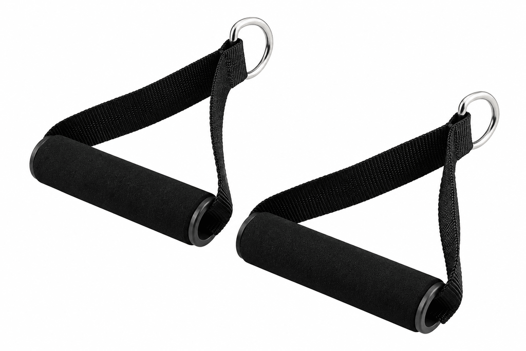 Cable Machine Handles - Foam Grip Pair - Eleva Labs