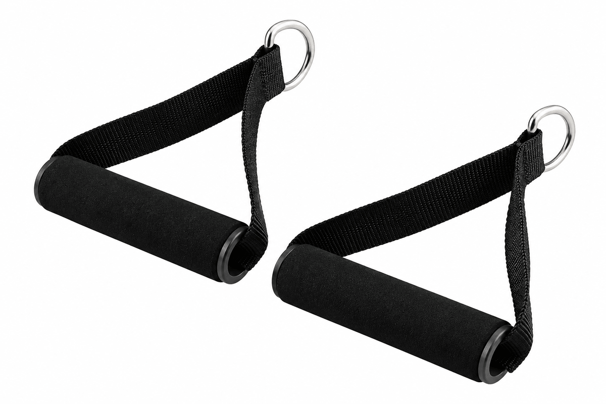 Cable Machine Handles - Foam Grip Pair - Eleva Labs