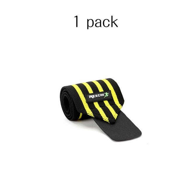 Rexchi wrist wrap – yellow black, 1 pack