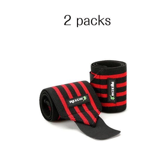 Rexchi wrist wraps – red black, 2 packs