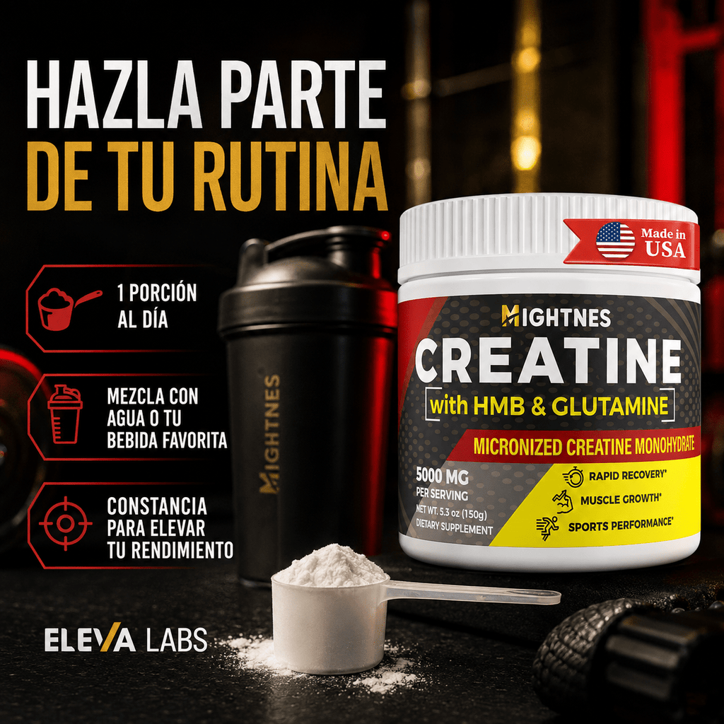 Mightnes Creatine HMB+ - Eleva Labs