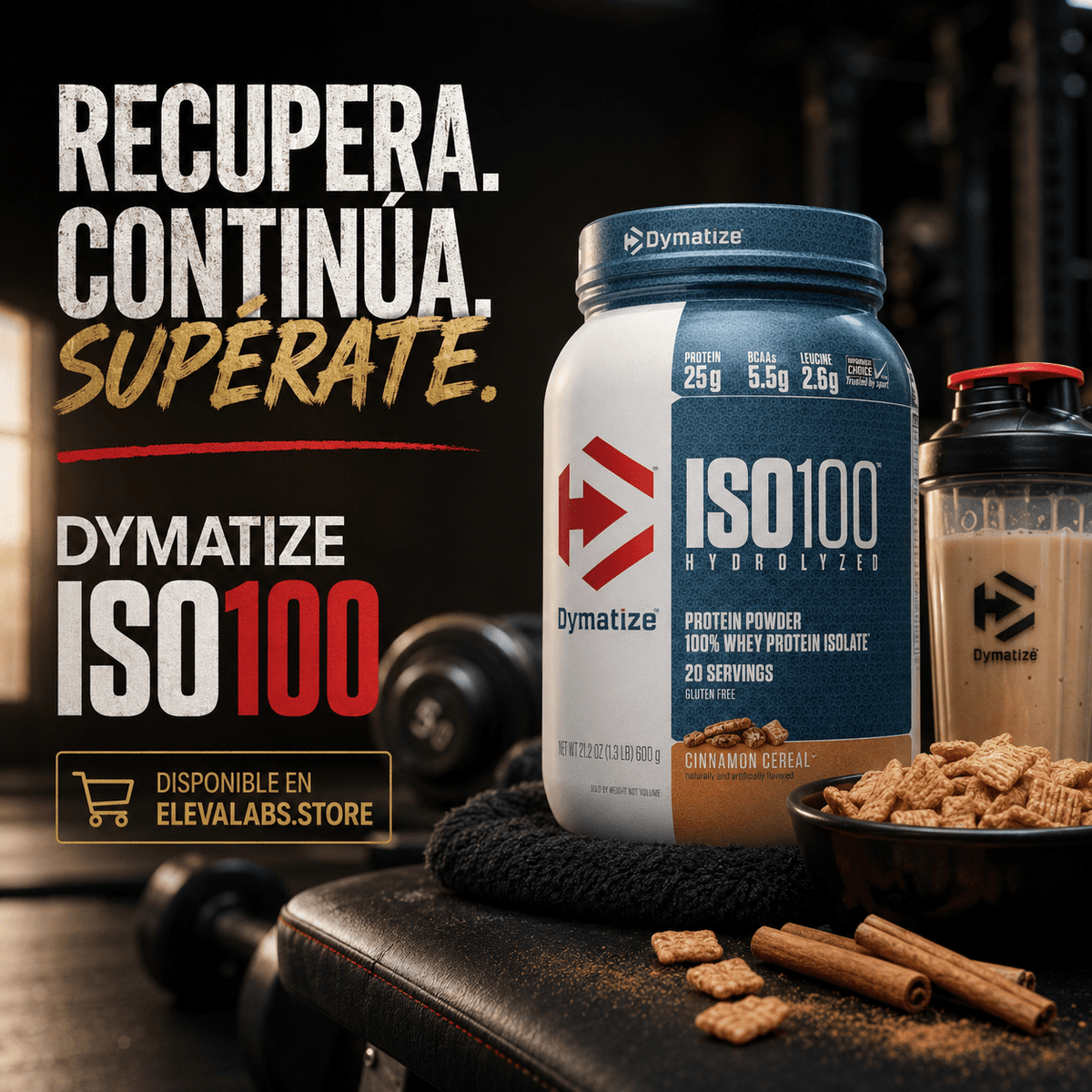 Dymatize ISO100 Hydrolyzed - Eleva Labs