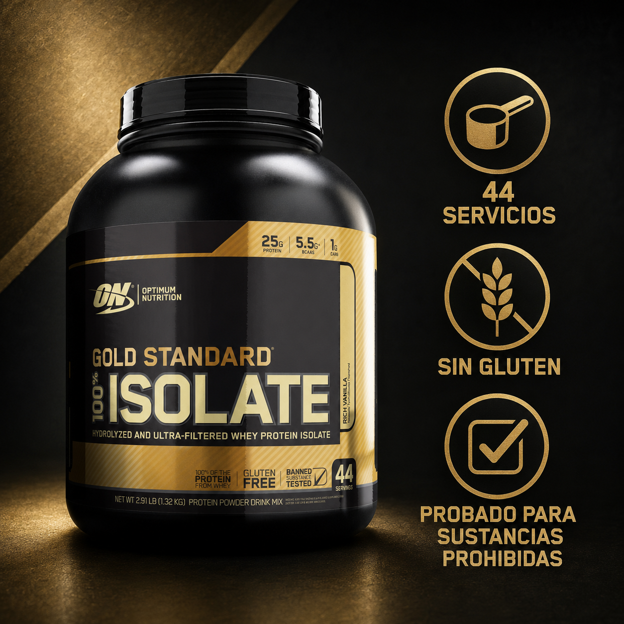 Optimum Nutrition Gold Standard 100% Isolate