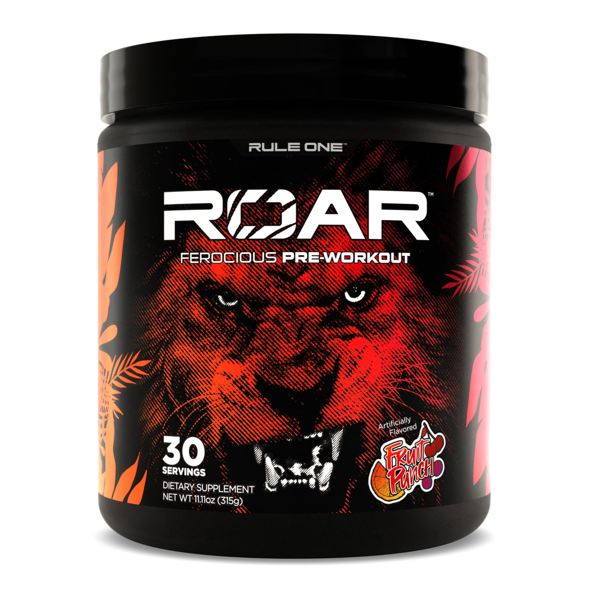 R1 ROAR Pre-Workout – Fruit Punch | 30 Servings - Eleva Labs