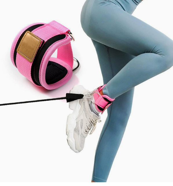 D-Ring Power Ankle Strap - Hip Stretch & Strength Trainer